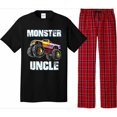 Monster Truck Uncle Pajama Set