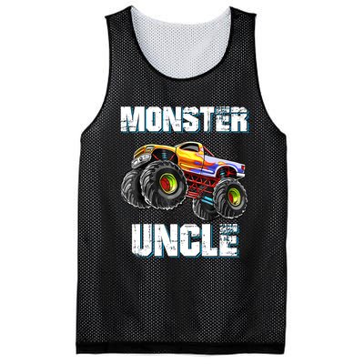 Monster Truck Uncle Mesh Reversible Basketball Jersey Tank