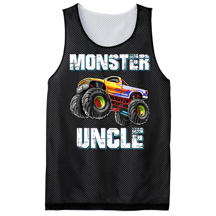 Monster Truck Uncle Mesh Reversible Basketball Jersey Tank