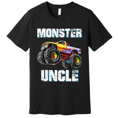 Monster Truck Uncle Premium T-Shirt