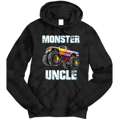 Monster Truck Uncle Tie Dye Hoodie