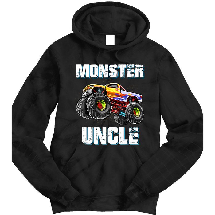 Monster Truck Uncle Tie Dye Hoodie