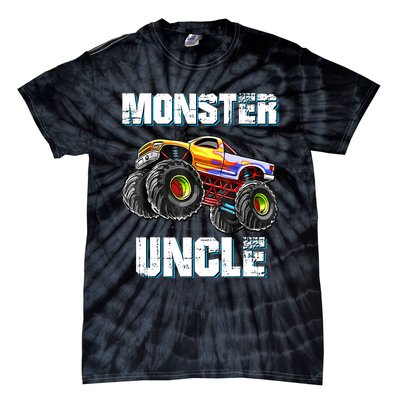 Monster Truck Uncle Tie-Dye T-Shirt