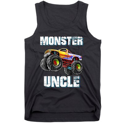 Monster Truck Uncle Tank Top