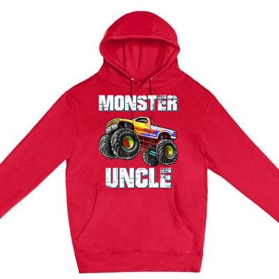 Monster Truck Uncle Premium Pullover Hoodie