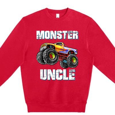 Monster Truck Uncle Premium Crewneck Sweatshirt