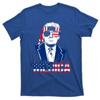 Merica Trump Usa American Flag 4th Of July Independence Day Gift T-Shirt