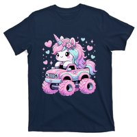 Monster Truck Unicorn Birthday Party Monster Truck Girl T-Shirt