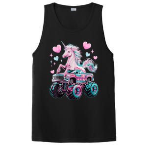 Monster Truck Unicorn Girl Birthday Party Monster Truck PosiCharge Competitor Tank