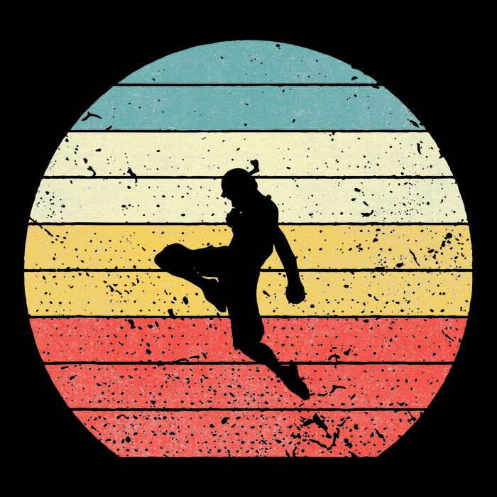 Muay Thai Vintage Retro Sunset Thai Boxing Kick Womens T-Shirt