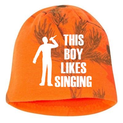 Music Teacher Vocal Coach Singer Musical Gift Kati - Camo Knit Beanie