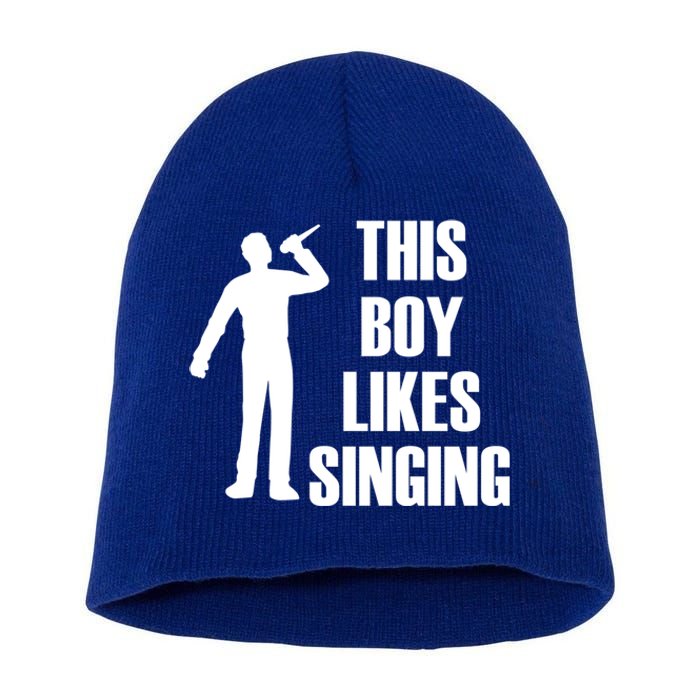 Music Teacher Vocal Coach Singer Musical Gift Short Acrylic Beanie