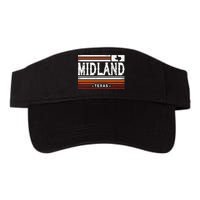 Midland Texas Vintage Country Retro Valucap Bio-Washed Visor