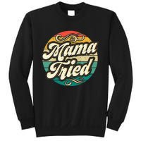 Mama Tried Vintage Country Music Outlaw Retro Sweatshirt