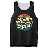 Mama Tried Vintage Country Music Outlaw Retro Mesh Reversible Basketball Jersey Tank