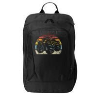 Monster Truck Vintage Retro Style Gift City Backpack