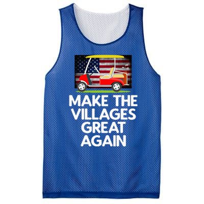 Make The Villages Great Again Mesh Reversible Basketball Jersey Tank