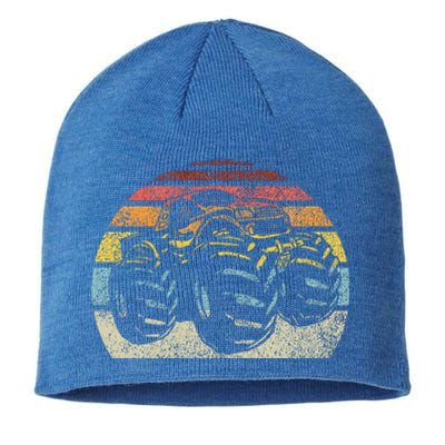 Monster Truck Vintage Retro Style Sustainable Beanie