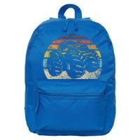 Monster Truck Vintage Retro Style 16 in Basic Backpack