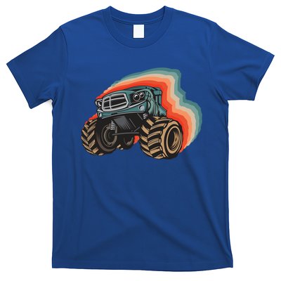Monster Trucks Vintage Retro Vintage Monster Trucks Funny Gift T-Shirt