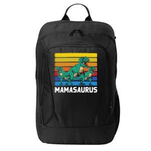 Mamasaurus Trex Velociraptor Raptor Mother Dinosaur 2 Meaningful Gift City Backpack