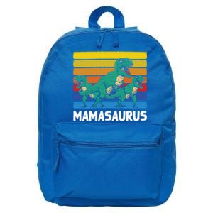 Mamasaurus Trex Velociraptor Raptor Mother Dinosaur 2 Meaningful Gift 16 in Basic Backpack