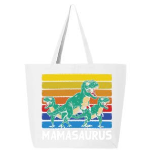 Mamasaurus Trex Velociraptor Raptor Mother Dinosaur 2 Meaningful Gift 25L Jumbo Tote