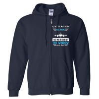 My Teacher Was Wrong Funny Airplane Pilot Aiviation Lovers Full Zip Hoodie