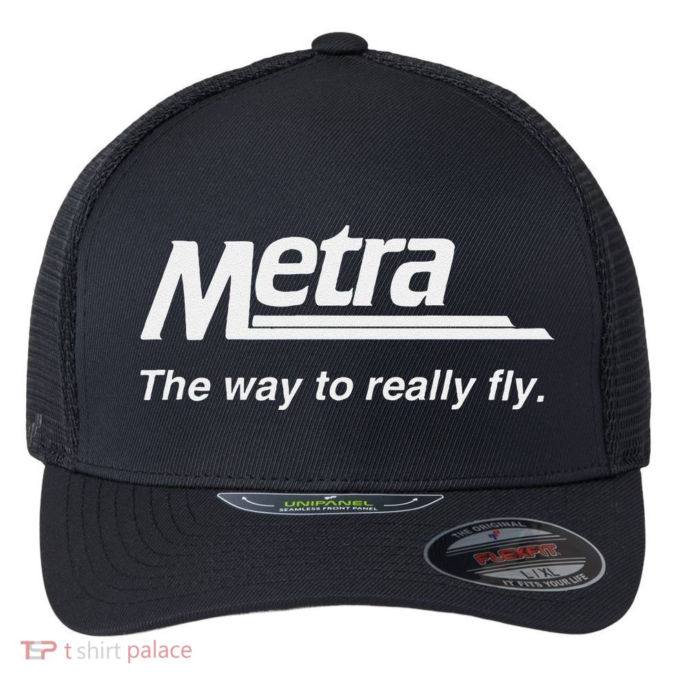 Metra The Way To Really Fly. Flexfit Unipanel Trucker Cap