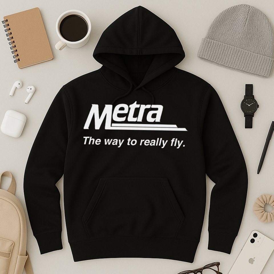 Metra The Way To Really Fly. Hoodie
