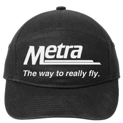 Metra The Way To Really Fly. 7-Panel Snapback Hat