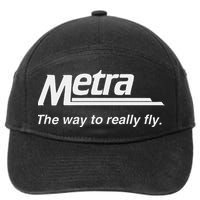 Metra The Way To Really Fly. 7-Panel Snapback Hat