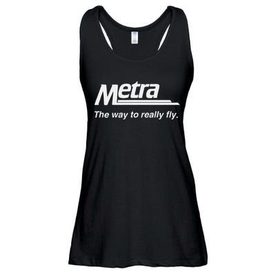 Metra The Way To Really Fly. Ladies Essential Flowy Tank