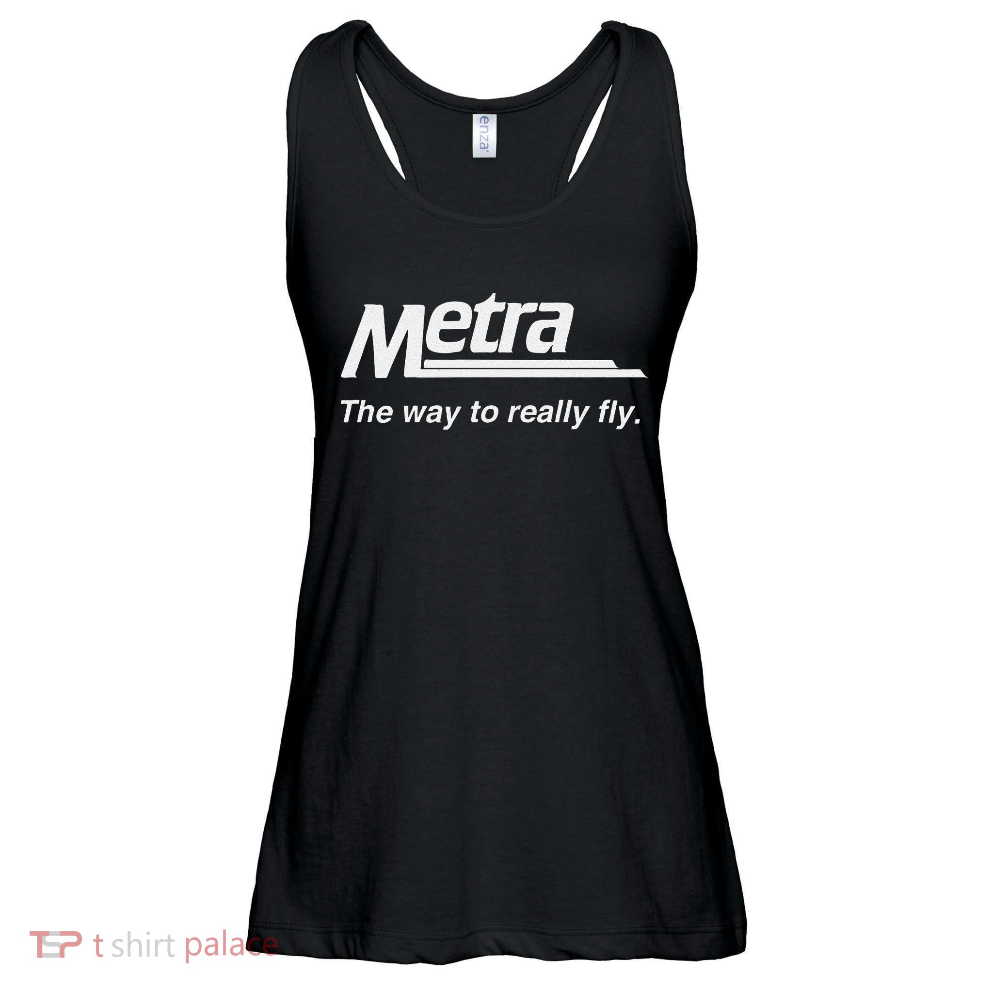 Metra The Way To Really Fly. Ladies Essential Flowy Tank