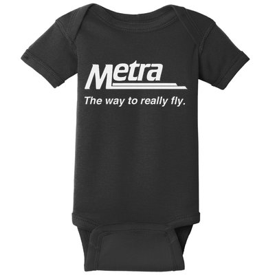 Metra The Way To Really Fly. Baby Bodysuit