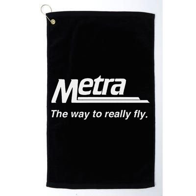 Metra The Way To Really Fly. Golf Towel
