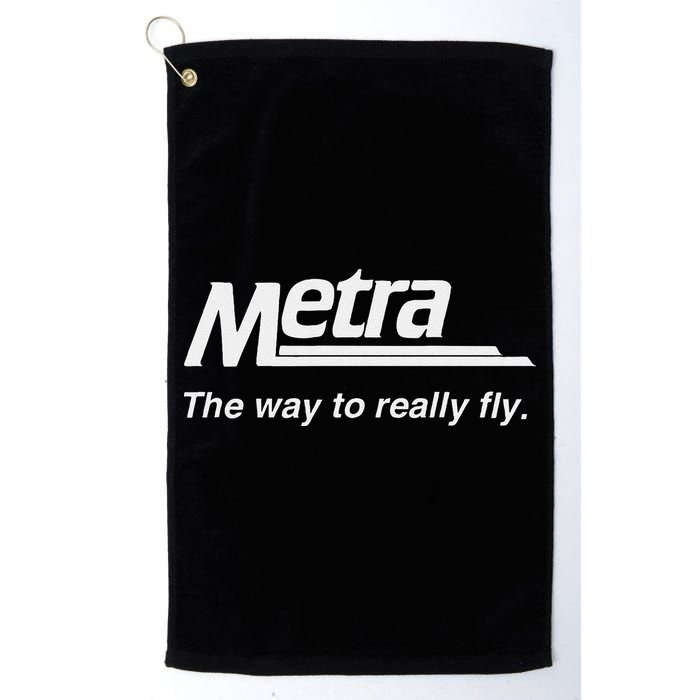 Metra The Way To Really Fly. Golf Towel