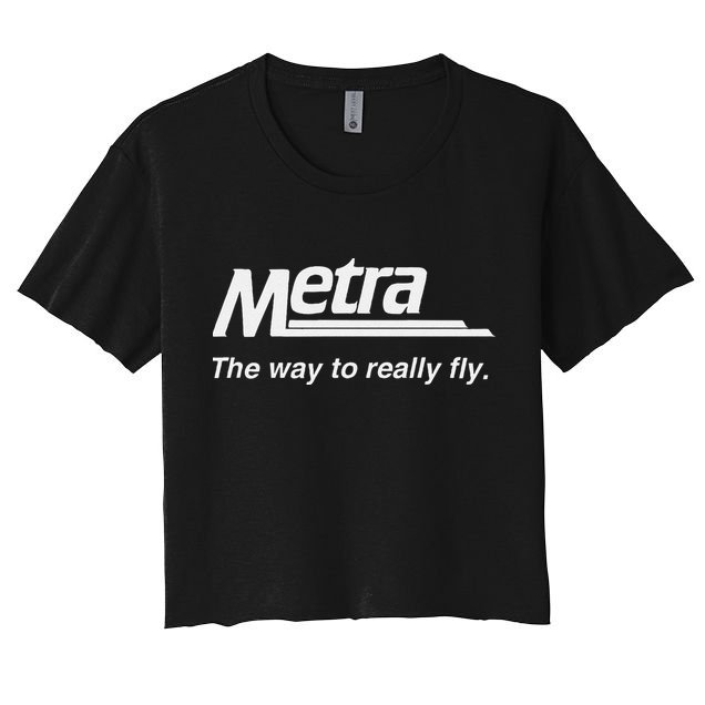 Metra The Way To Really Fly. Crop Top