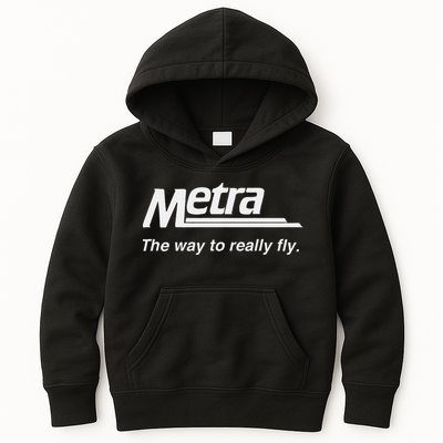 Metra The Way To Really Fly. Kids Hoodie