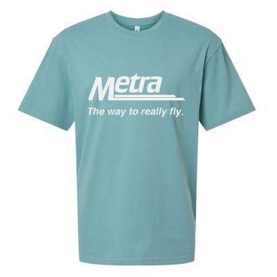 Metra The Way To Really Fly. Sueded Cloud Jersey T-Shirt