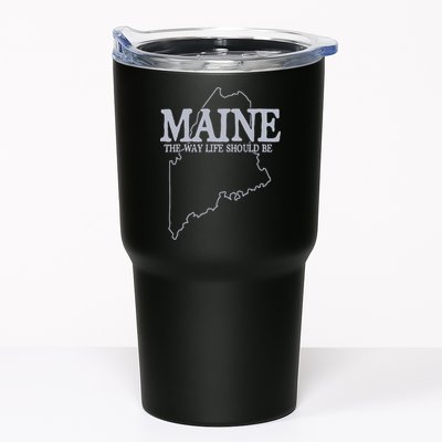 Maine The Way Life Should Be State Pride Graphic Tumbler