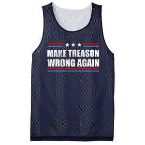 Make Treason Wrong Again Mesh Reversible Basketball Jersey Tank