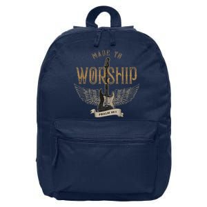 Made To Worship Psalm 95 1 Christian Worship Bible Verse 16 in Basic Backpack