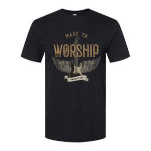 Made To Worship Psalm 95 1 Christian Worship Bible Verse Softstyle CVC T-Shirt