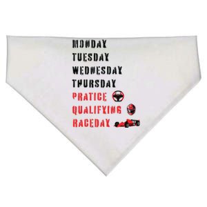 Monday Tuesday Wednesday Thursday Practice Qualifying USA-Made Doggie Bandana