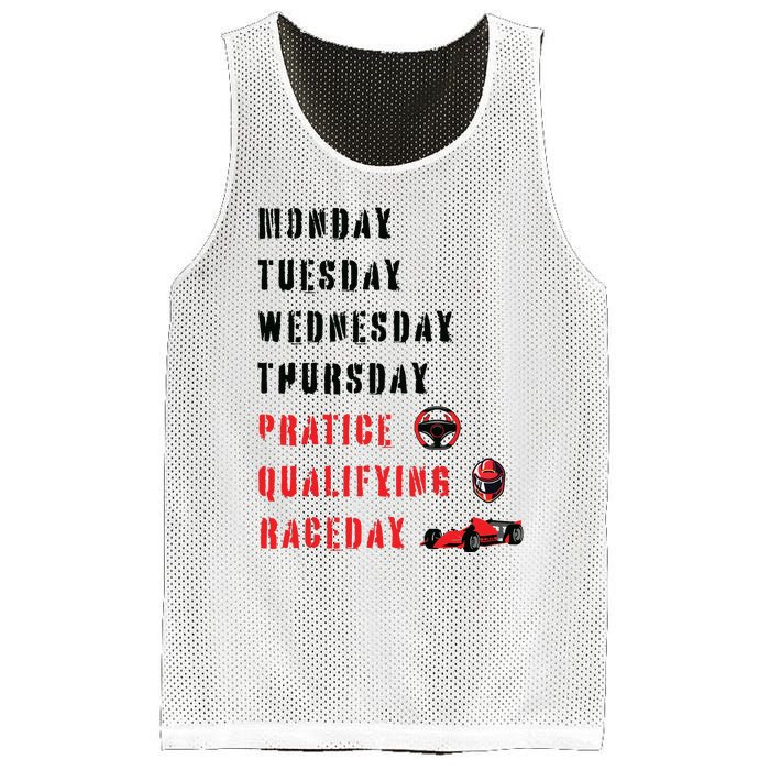 Monday Tuesday Wednesday Thursday Practice Qualifying Mesh Reversible Basketball Jersey Tank