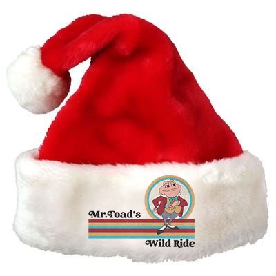 Mr Toads Wild Ride Retro Vintage Lover Funny Premium Christmas Santa Hat