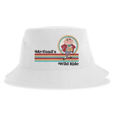 Mr Toads Wild Ride Retro Vintage Lover Funny Sustainable Bucket Hat