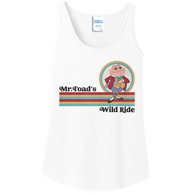 Mr Toads Wild Ride Retro Vintage Lover Funny Ladies Essential Tank