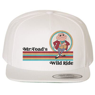 Mr Toads Wild Ride Retro Vintage Lover Funny Wool Snapback Cap